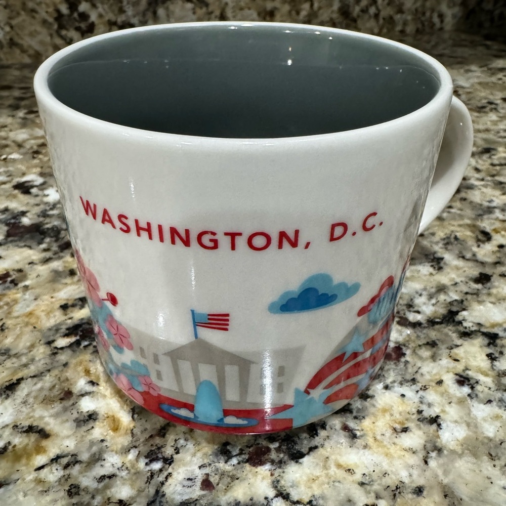 Starbucks You Are Here Collection Washington DC Mug